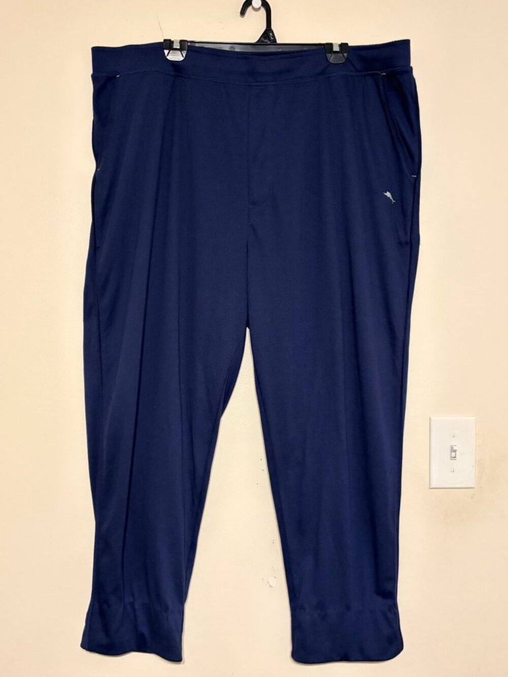 Men's Navy Blue Tommy Bahama Logo Lounge Sweat Pants Size 2XL XXL